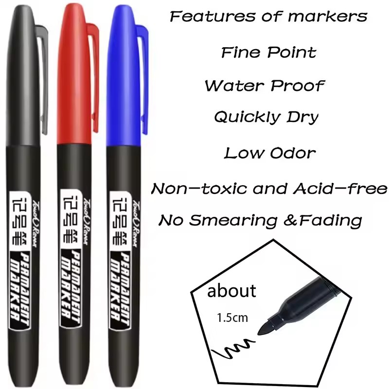 6Pcs 영구 마커 유리 플라스틱 금속 나무 바위에 대 - Copic Marker Sketch 리뷰 및 가격