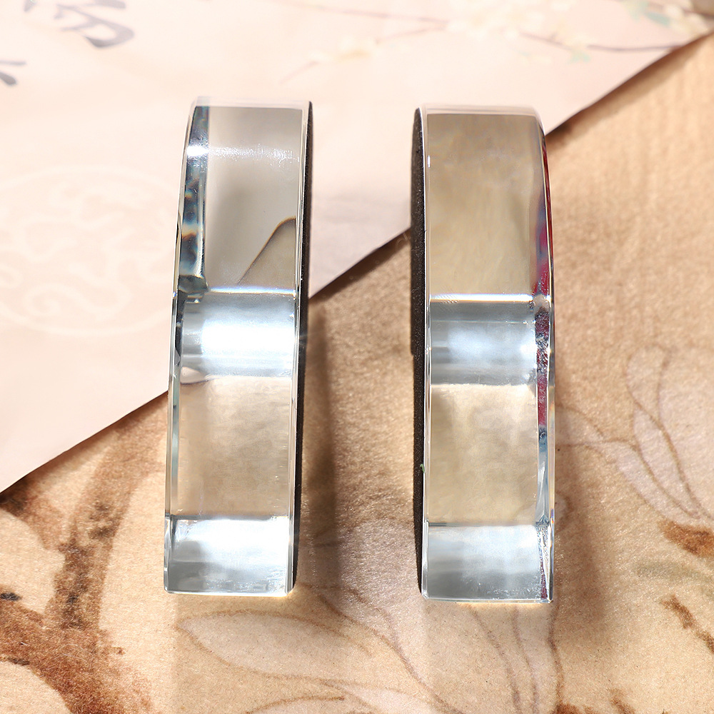창의적인 디자인의 부채 모양 크리스털 페이퍼웨이트, 중 - Paper Weight Crystal 리뷰 및 가격