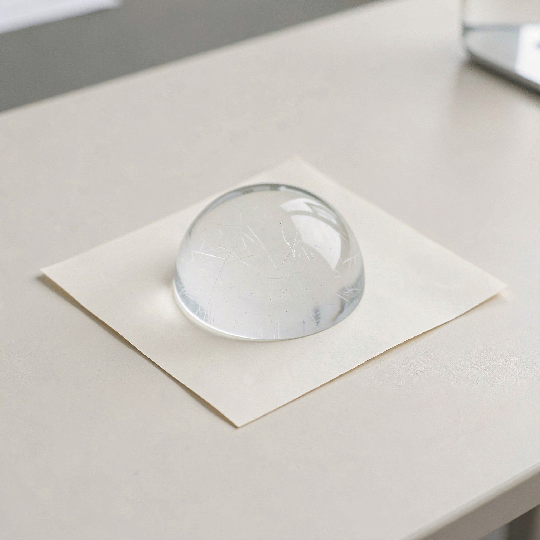 투명한 유리 크리스탈 돔 모양의 종이 무게추 6개 세트 - Paper Weight Crystal 리뷰 및 가격