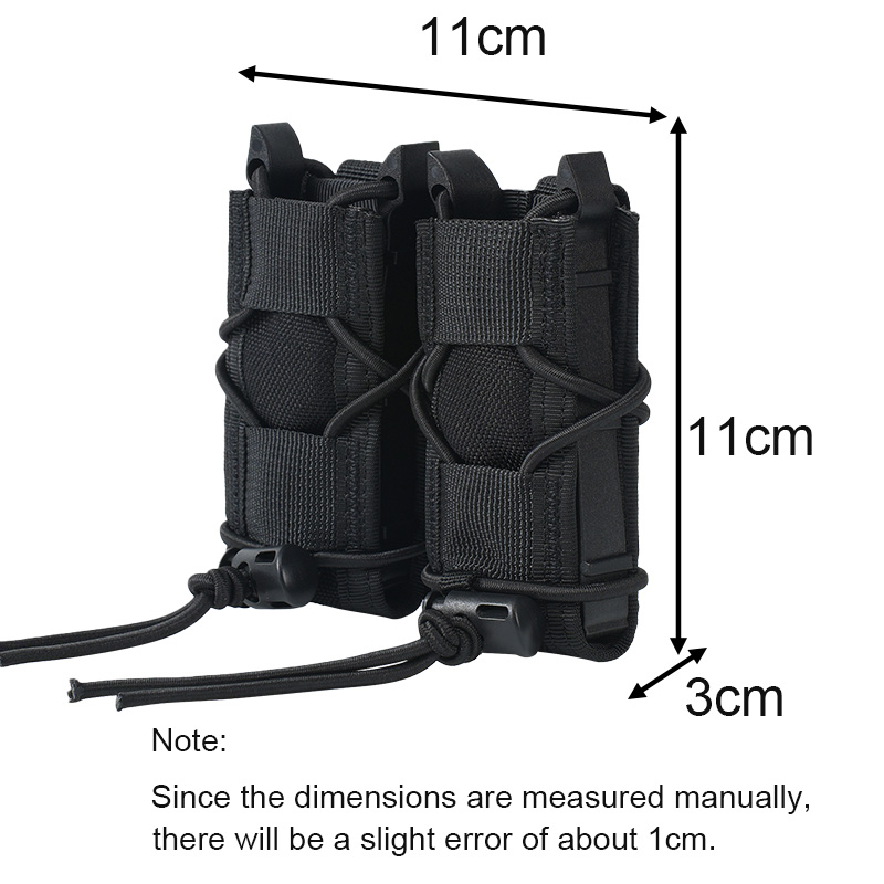 9mm 권총 잡지 파우치에 적합 더블/트리플 잡지 파우 - Magazine Holder Rack 리뷰 및 가격