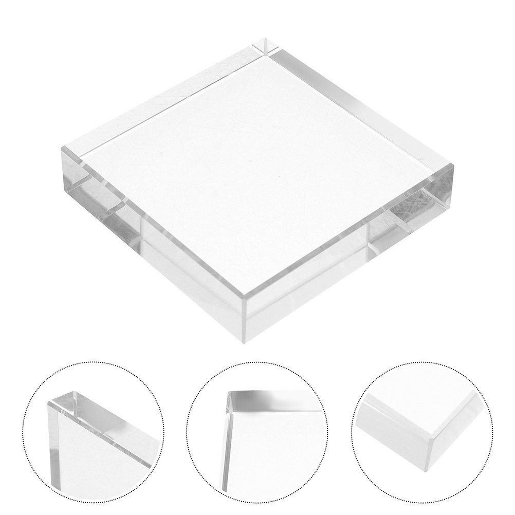 투명한 크리스털 소재의 사각형 종이 무게추, 사무실,  - Paper Weight Crystal 리뷰 및 가격