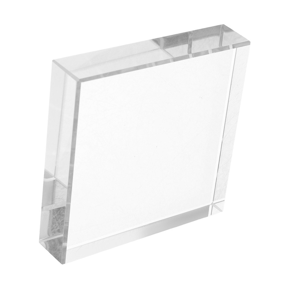 투명한 크리스털 소재의 사각형 종이 무게추, 사무실,  - Paper Weight Crystal 리뷰 및 가격